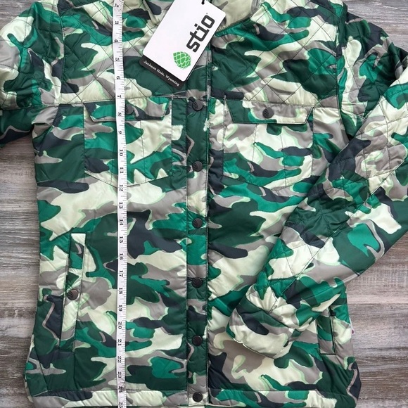 Stio new sky crest insulated thermacore shirt jacket small NWT - Picture 7 of 10